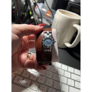 BAUME & MERCIER Watch  65305 Linea 24mm Women's Blue X Browns 424959